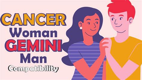 cancer man gemini woman|gemini man cancer woman sexology.